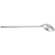 2 Pcs/Set Coffee Scoop 304 Stainless Steel Coffee Spoon with Long Handle Dessert Tea Spoon Set Silver S
