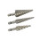 Highly Alloy Steel Step Drill Bit Set with Hex Shank for 5