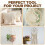 Macrame Supplies Include Macrame Board Metal Adjustable Holder with Brush Scissor Ruler for Braiding Bracelet Creating 5