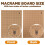 Macrame Supplies Include Macrame Board Metal Adjustable Holder with Brush Scissor Ruler for Braiding Bracelet Creating 6