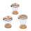 Coffee Organizers Jar Includes Scoops and Seal for Coffee Nut-S 2