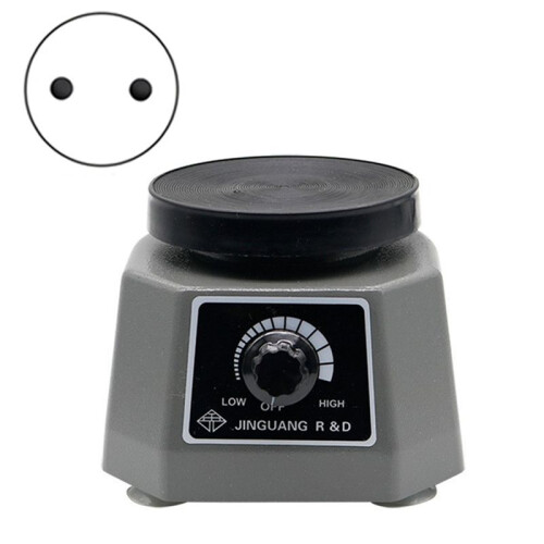 Lab Vibrator Round Lab Equipment Shaker Oscillator Heavy Duty Platform Roundness Vibrator Plaster EU Plug 1