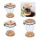 Coffee Organizers Jar Includes Scoops and Seal for Coffee Nut-S 3