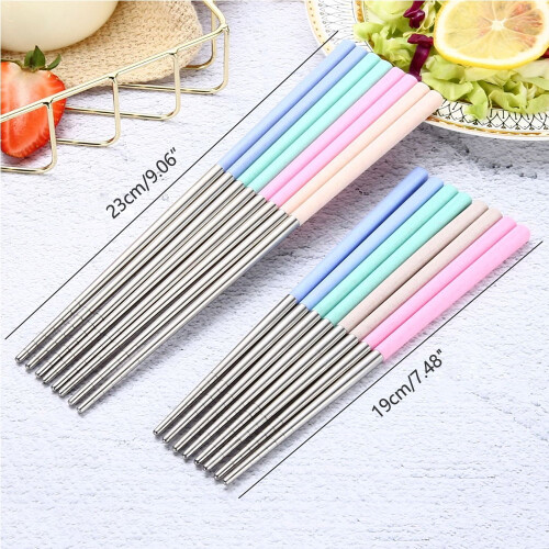Στικς μαγειρικής Hariumiu Kitchen (7,5"/9"), από ανοξείδωτο ατσάλι, κατάλληλα για πλυντήριο 2
