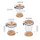 Coffee Organizers Jar Includes Scoops and Seal for Coffee Nut-S 4