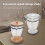 Coffee Organizers Jar Includes Scoops and Seal for Coffee Nut-S 7