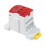 Essential Wiring Accessory Red Power Distribution Junction Box for DIN Rails 5