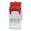 Essential Wiring Accessory Red Power Distribution Junction Box for DIN Rails 7