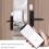 2X Tuya Zigbee Door and Window Sensor  Home Automation Security Smartlife APP Alarm Remote Real- Push 6