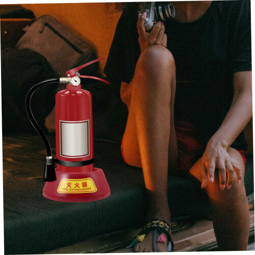 Plastic Fire Extinguisher Floor Stand with Stable Base Holder for Upright Placement and Fall Prevention 1