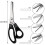 9" Pinking Shears for Fabric – Triangle Zig Zag, Ergonomic Grips, Ultra-compatible with Sharp, 5mm, Black 2