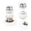 Shower Door Rollers 4pcs Copper and Nylon Wheels Smooth Sliding Motion Easy Replacement for Bathrooms 2
