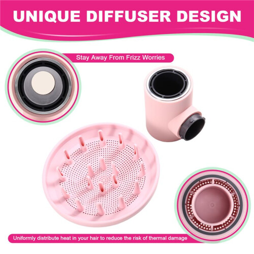 Hair Dryer Diffusion Nozzle for  Airwrap HS01 HS05 Diffuser Hairdryer Replacement Home Dryer Diffuser Accessories B 1