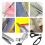 9" Pinking Shears for Fabric – Triangle Zig Zag, Ergonomic Grips, Ultra-compatible with Sharp, 5mm, Black 5