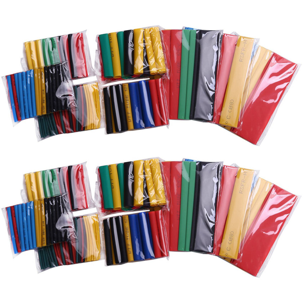 328Pcs Pe Shrinking Assorted Heat Shrink Tube Wire Cable Insulated Sleeving Tubing Set Tool Accessories 6033169698430