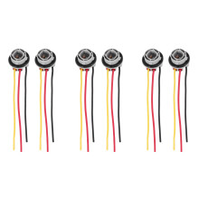 6Pcs 1157 Bay15D Lamp Holder Bulbs P21/5W Adapter Base Socket Connector Plastic Car Accessories for Brake Light