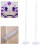 2 set Plastic Balloon Arch Column Stand with Base Kits Wedding Birthday Party Decor 2