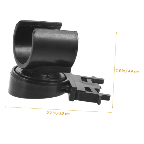 Hard Hat Clip for Flashlight Holder  Hands Lighting, Easy Helmet Installation, Secure Grip 1