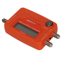 Satellitensignal-Sucher LCD mit Summer, orange, 950-2150 MHz