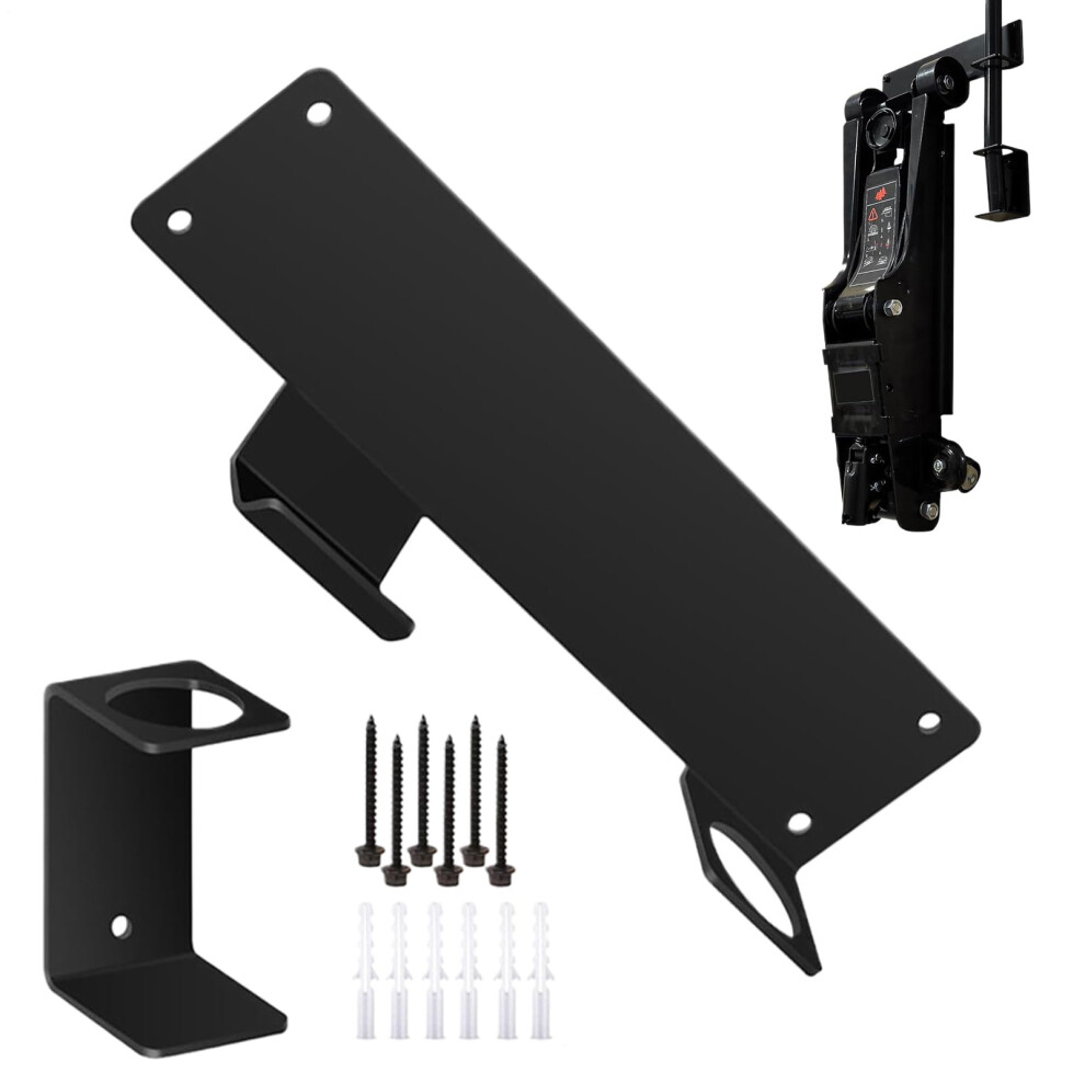 Jack Stand Wall Mount Holder For Hydraulic Trolley Jacks, Heavy Duty Spacesaving Garage Storage 9771547431206