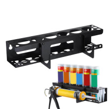 Heavy Duty Wall Mounted Caulk Tube Holder with Rust Protection, Steel Sealant Cartridge Organizer