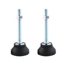 2 Pcs M20 Adjustable Furniture Leveling Feet 80mm Dia 100mm Length for Heavy Duty Machinery