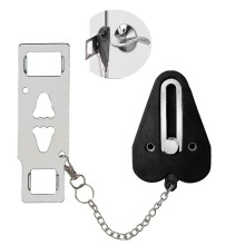 Portable Door Lock for Travel and Home Security, Heavy Duty Extra Safety for Hotel, Airbnb Rentals, School