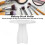 White Makeup Brush Drying Rack, 14Hole Quick Drying Holder and Organizer Stand 2
