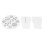 White Makeup Brush Drying Rack, 14Hole Quick Drying Holder and Organizer Stand 4