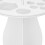 White Makeup Brush Drying Rack, 14Hole Quick Drying Holder and Organizer Stand 5