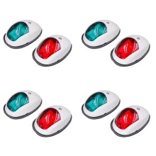 8X Navigation Light LED Boat Side Light Signal Light Signal Warning Light Yacht Light White