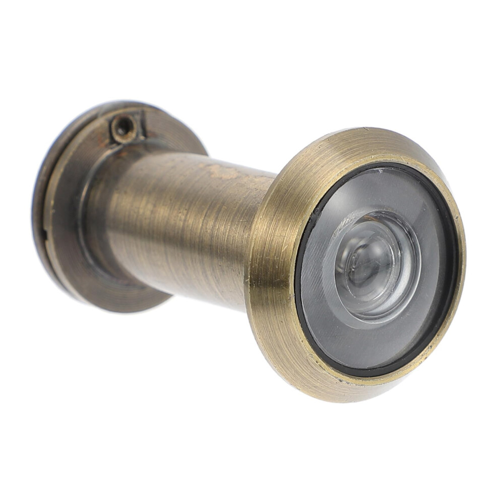 Hd Glass Lens Wide Angle Door Peephole Viewer With Privacy Cover For Front Door Security 9092120053326