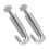 2pcs Adjustable Movable Picture Rail Hooks Hanging Kit for Secure Frame Support in Galleries and Homes 1