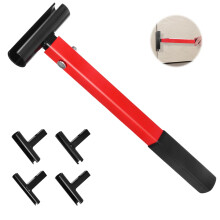 4 in 1 Door Hinge Adjustment Tool with Ergonomic Rubber Grip for Quick Alignment and Wide Fit