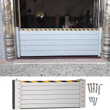 Flood Barrier Aluminum Floodproof Modular Gate for Garage Door and Home Entrance H 3.9ft
