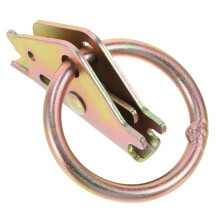 Heavy Duty Truck Latch with Quick Release Buckle, Durable Steel Trailer Door Latch for Secure Cargo