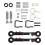 Car Modifucation Adjustable Front Swing Link Kit for   JK 1998-2006 3