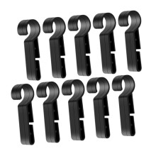 Headlamp Clips for Hard Hats, NonSlip Durable Plastic Mount, 24pcs for Outdoor Work