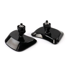Motorcycle Accessories Rearview Mirror for CVO Street Glide 117 2024 Pair Motorcycle Rear View Side Mirror Black