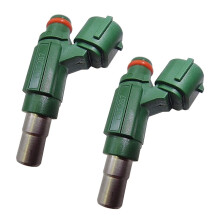 2X Injecteur de Carburant 49033-0011 EAT287 490330011 EAT287 pour BRUTE FORCE 750 4X4I 2008-2015 ZX10R ZXT00E Injecteur