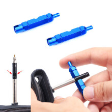 Herramienta fácil de usar para extraer el núcleo de la válvula, solución universal para la reparación de válvulas de neumáticos de bicicletas