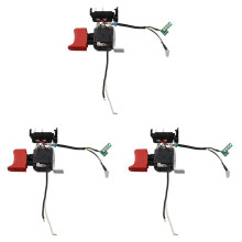 3X BS12 Power Tool for Power Max BS 10.8V 12V Cordless Drill Trigger Quick 343412370 Power Tool