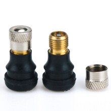 4PCS Electric Scooter Vacuum Valve Compatible with M365 Scooter Tyre Tubeless Tire Valve Wheel Gas Valve Electric Scooter