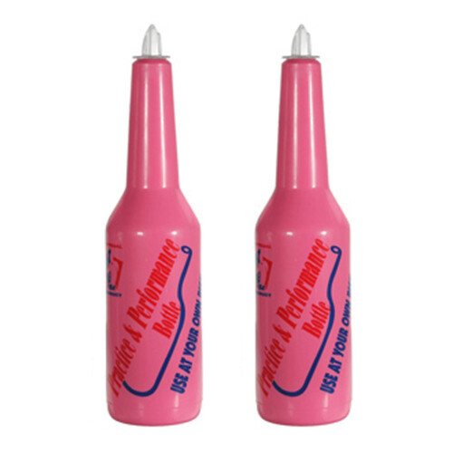 2X Flair Bartender Bartending Practice Bar Pub Bottle Wine Cocktail Shaker -