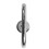 Key Slot for Bolt Triple-Cornered Triangular Metal Panel 8 mm x 10 4