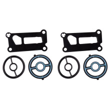 6x Junta de Enfriador de Aceite de Motor, Junta de Carcasa de Filtro para LF02-14-700 LF8X-14-702 LF02-14-342
