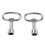 Key Slot for Bolt Triple-Cornered Triangular Metal Panel 8 mm x 10 3