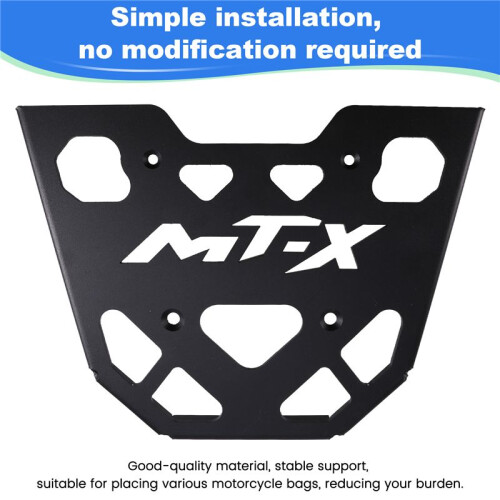 Motorcycle Cargo Rack Storage Tail Box Support Shelf Bracket for  800MT-X Rear Luggage Carrier Rack 1