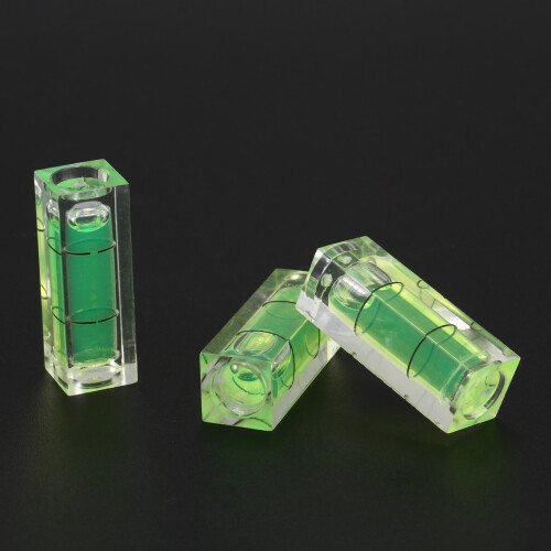 8Pcs 10X10X29mm Universal Square Bubble Spirit Level Tripod Measuring Camera 2