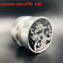 2X BEBOOYOYO Bearing Beboo Yoyo V6 Alloy Aluminum Yo Yo Metal Professional Yo-Yo Toy 2